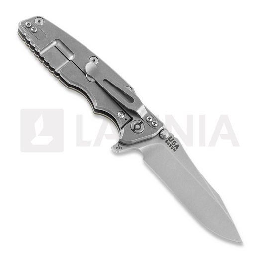Coltello pieghevole Hinderer Eklipse 3.5" Spearpoint Tri-Way Stonewash OD Green G10