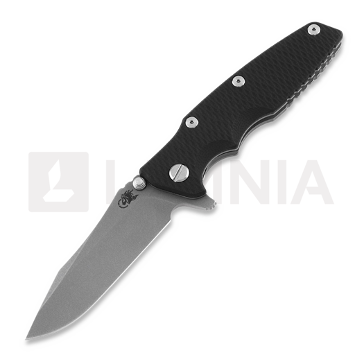 Hinderer Eklipse 3.5 Spearpoint 접이식 나이프, S45VN Working Finish, 검정