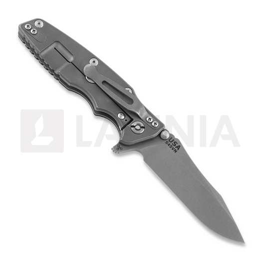 Hinderer Eklipse 3.5 Spearpoint 折り畳みナイフ, S45VN Working Finish, 黒