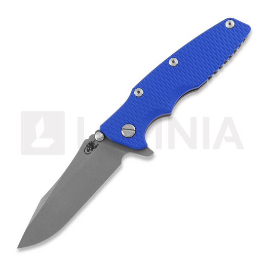 Hinderer Eklipse 3.5 Spearpoint 접이식 나이프, S45VN Working Finish, 파랑