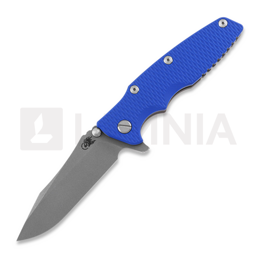 Hinderer Eklipse 3.5 Spearpoint 접이식 나이프, S45VN Working Finish, 파랑