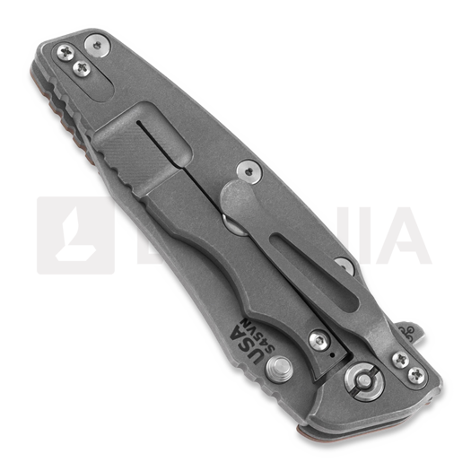 Coltello pieghevole Hinderer Eklipse 3.5 Spearpoint, Working Finish, fde