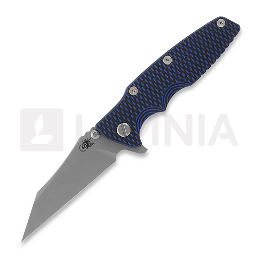 Hinderer Eklipse 3.5" Wharncliffe Tri-Way Battle Blue Blue/Black G10 vouwmes