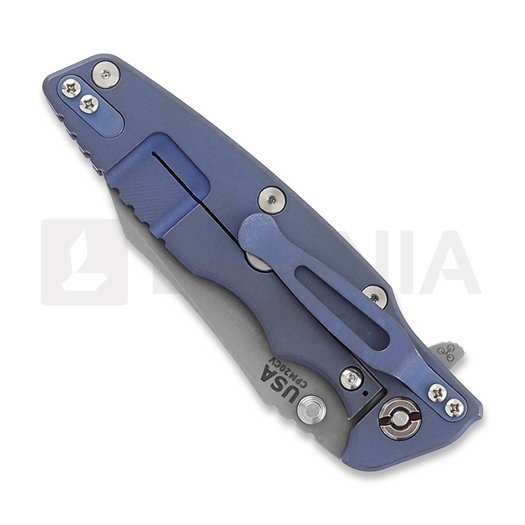 Hinderer Eklipse 3.5" Wharncliffe Tri-Way Battle Blue Blue G10 folding knife