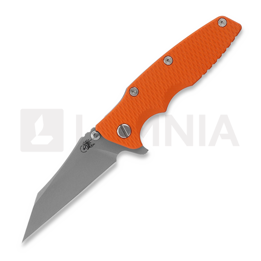 Hinderer Eklipse 3.5" Wharncliffe Tri-Way Battle Blue Orange G10 összecsukható kés