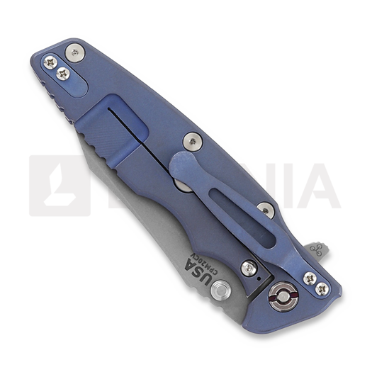 Hinderer Eklipse 3.5" Wharncliffe Tri-Way Battle Blue Orange G10 folding knife