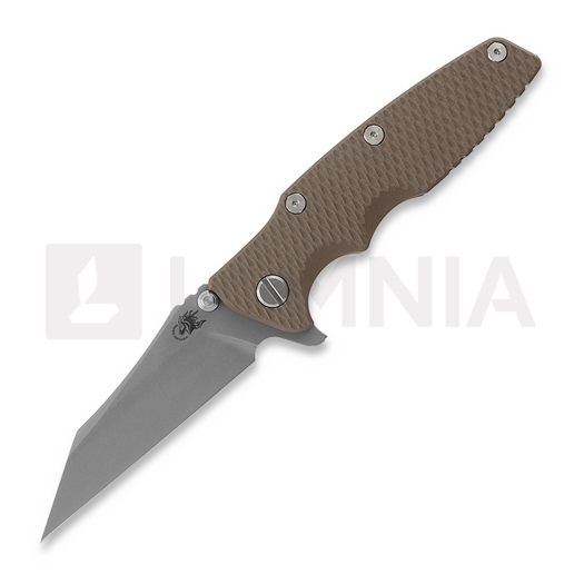 Hinderer Eklipse 3.5" Wharncliffe Tri-Way Battle Bronze FDE G10 Taschenmesser