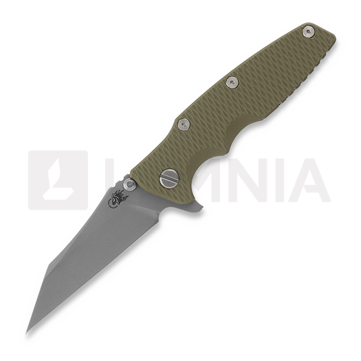 Hinderer Eklipse 3.5" Wharncliffe Tri-Way Battle Bronze OD Green G10 접이식 나이프