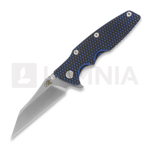 Saliekams nazis Hinderer Eklipse 3.5" Wharncliffe Tri-Way Stonewash Bronze Blue/Black G10