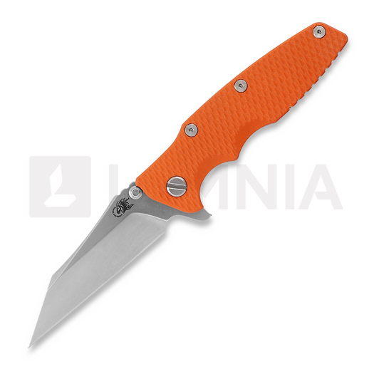Hinderer Eklipse 3.5" Wharncliffe Tri-Way Stonewash Bronze Orange G10 fällkniv