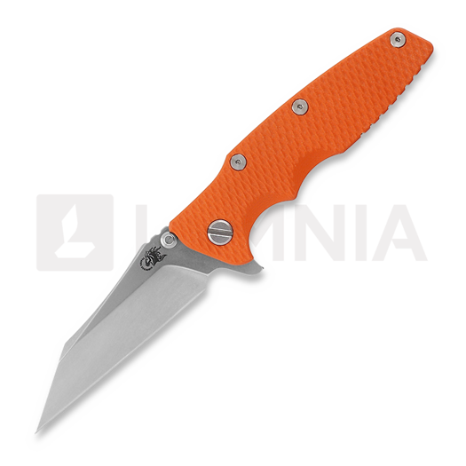 Складной нож Hinderer Eklipse 3.5" Wharncliffe Tri-Way Stonewash Bronze Orange G10