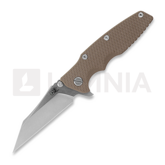 Hinderer Eklipse 3.5" Wharncliffe Tri-Way Stonewash FDE G10 접이식 나이프