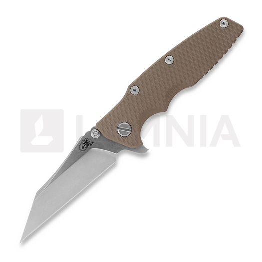 Hinderer Eklipse 3.5" Wharncliffe Tri-Way Stonewash FDE G10 סכין מתקפלת