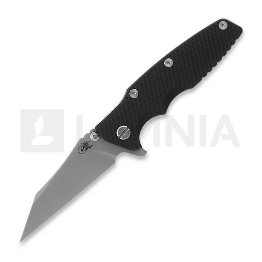 Couteau pliant Hinderer Eklipse 3.5" Wharncliffe Tri-Way Working Finish Black G10