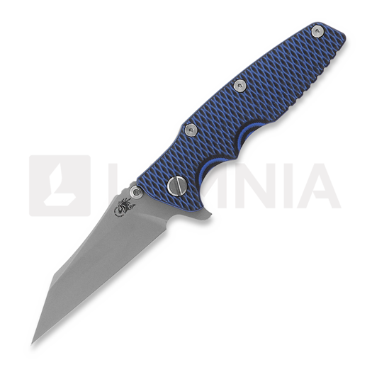 Hinderer Eklipse 3.5" Wharncliffe Tri-Way Working Finish Blue/Black G10 folding knife
