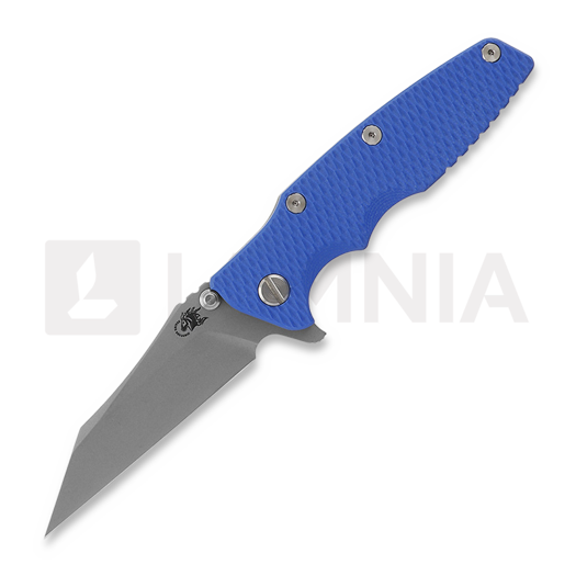 Coltello pieghevole Hinderer Eklipse 3.5" Wharncliffe Tri-Way Working Finish Blue G10