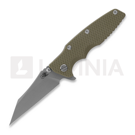 Hinderer Eklipse 3.5" Wharncliffe Tri-Way Working Finish OD Green G10 접이식 나이프