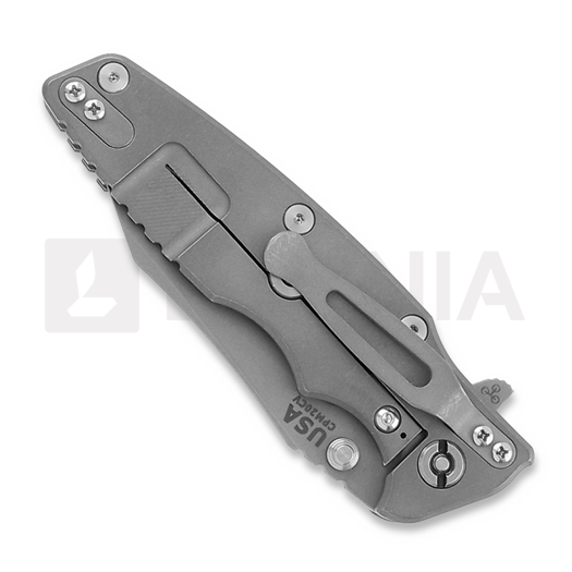 Hinderer Eklipse 3.5" Wharncliffe Tri-Way Working Finish OD Green G10 sulankstomas peilis