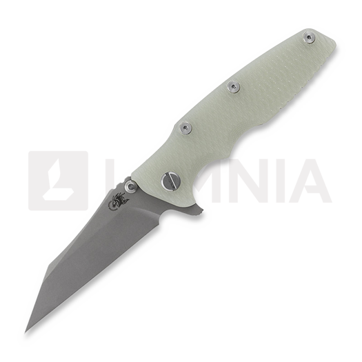 Складной нож Hinderer Eklipse 3.5" Wharncliffe Tri-Way Working Finish Translucent Green G10