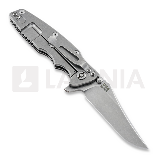 Hinderer Eklipse Gen2 bowie sulankstomas peilis, black/beige