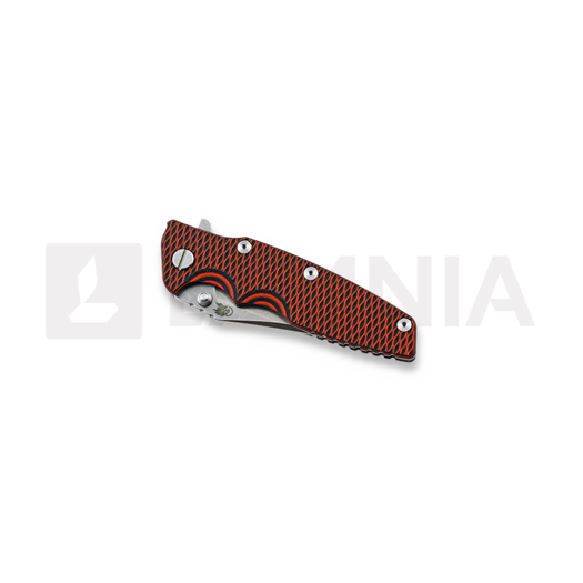 Hinderer Eklipse Gen2 bowie folding knife, black/orange