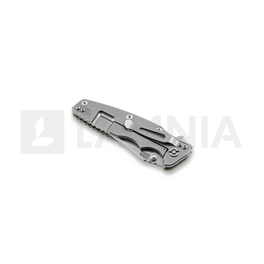 Hinderer Eklipse Gen2 bowie sulankstomas peilis, žalia