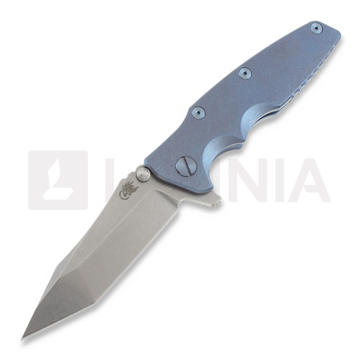 Navalha Hinderer Eklipse Ti, azul