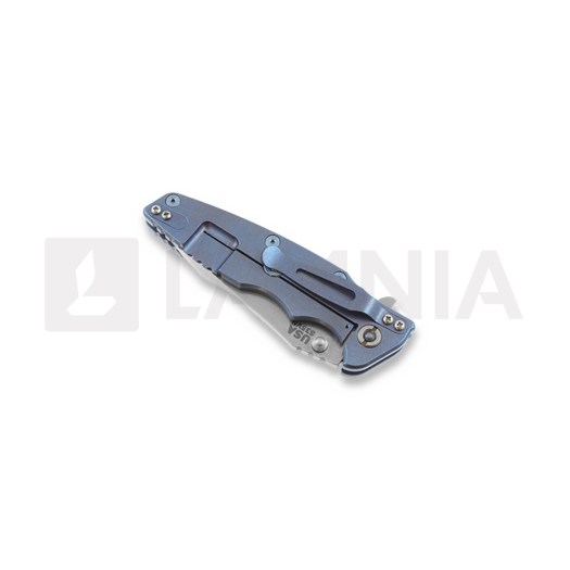Hinderer Eklipse Ti sulankstomas peilis, mėlyna