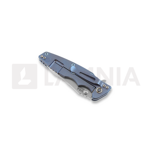 Coltello pieghevole Hinderer Eklipse Ti, blu