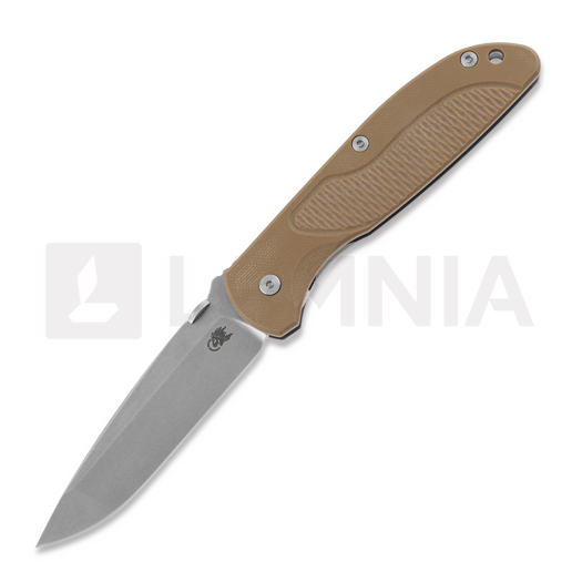 Hinderer Firetac Spanto Tri-Way Stonewash G10 foldekniv