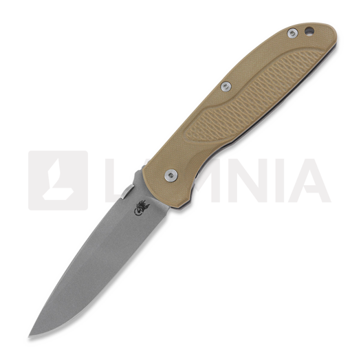 Skladací nôž Hinderer Firetac Spanto Tri-Way Working Finish Coyote G10