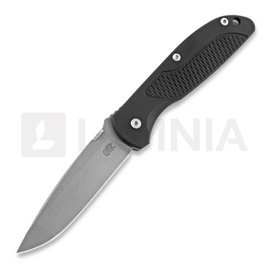 Hinderer Firetac Spanto 접이식 나이프, working finish, 검정