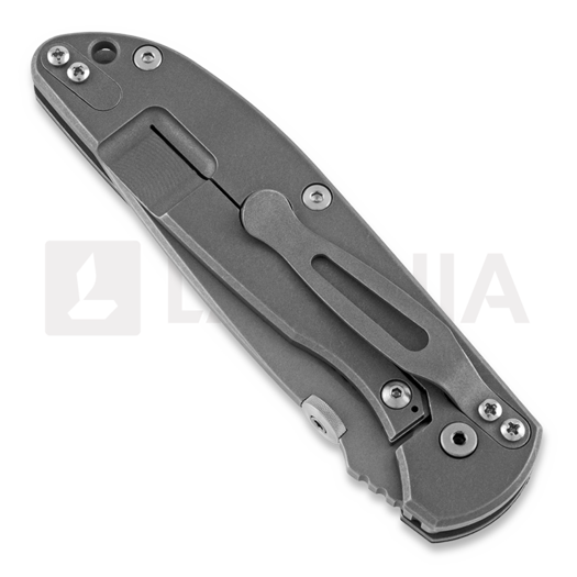 Coltello pieghevole Hinderer Firetac Spanto, working finish, nero
