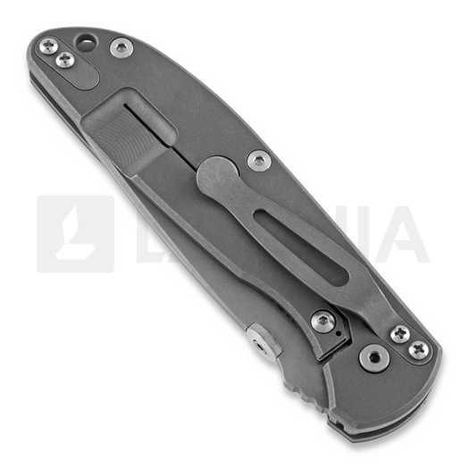 Coltello pieghevole Hinderer Firetac Spanto, working finish, verde