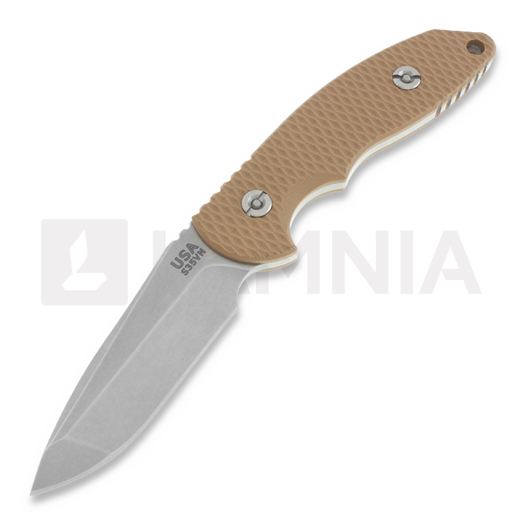 Hinderer FXM 3.5 Spanto kés, coyote brown