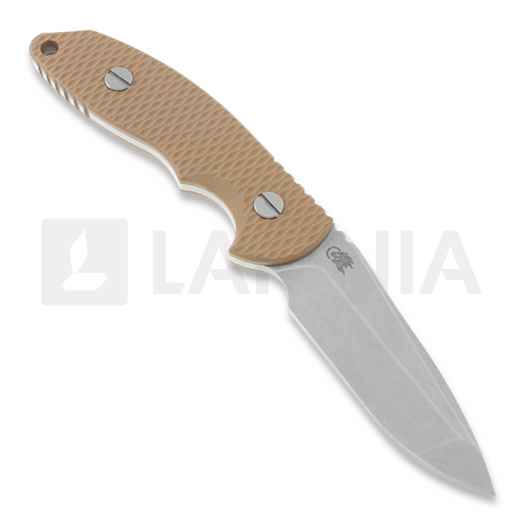 Hinderer FXM 3.5 Spanto knife, coyote brown