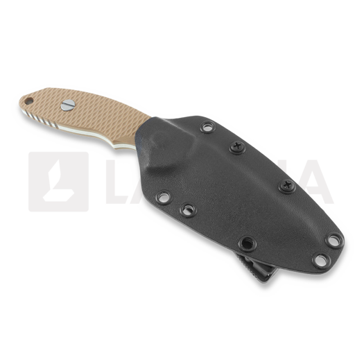 Hinderer FXM 3.5 Spanto knife, coyote brown