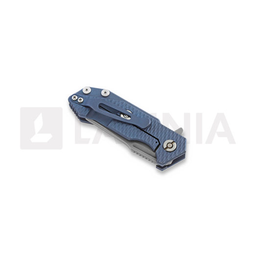 Briceag Hinderer Half Track Spearpoint, Battle Blue with Cutout