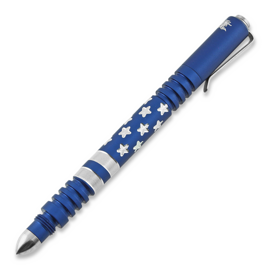 Hinderer Investigator Pen Stars and Stripes עט טקטי, matte blue