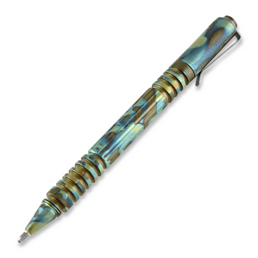 Hinderer Investigator Titanium Flames rašiklis
