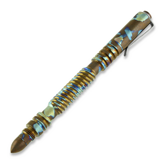 Pióro Hinderer Investigator Titanium Spiral Flames
