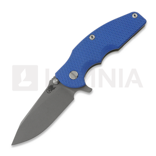 Hinderer Jurassic Magnacut Slicer Flat Grind 접이식 나이프, Working Finish, Blue