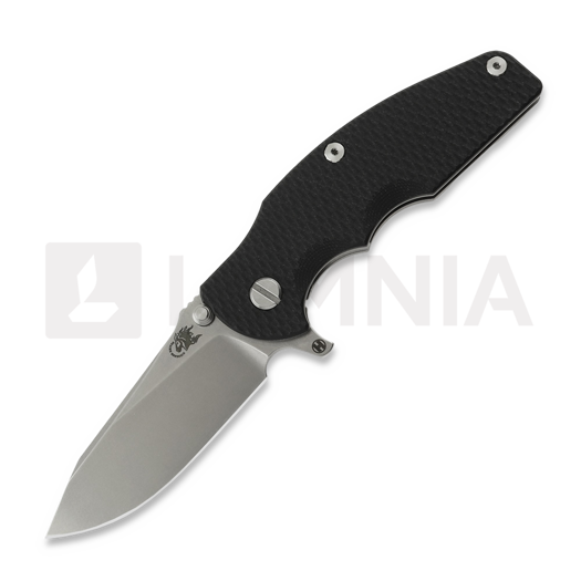 Hinderer Jurassic Magnacut Slicer összecsukható kés, Stonewash, Black