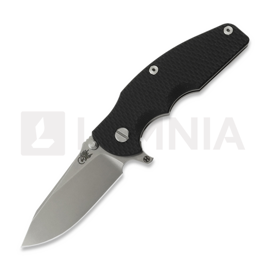 Navalha Hinderer Jurassic Magnacut Slicer, Stonewash, Black