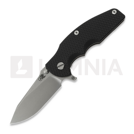 Hinderer Jurassic Magnacut Slicer סכין מתקפלת, Stonewash Bronze, Black