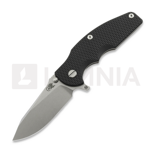 Hinderer Jurassic Magnacut Slicer Tri-Way Black G-10 összecsukható kés