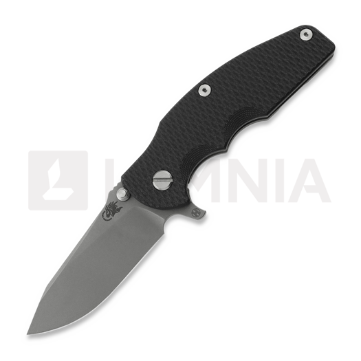 Hinderer Jurassic Magnacut Slicer összecsukható kés, Working Finish, Black