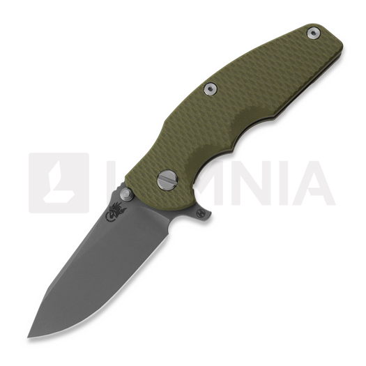 Hinderer Jurassic Magnacut Slicer Taschenmesser, Working Finish, OD Green