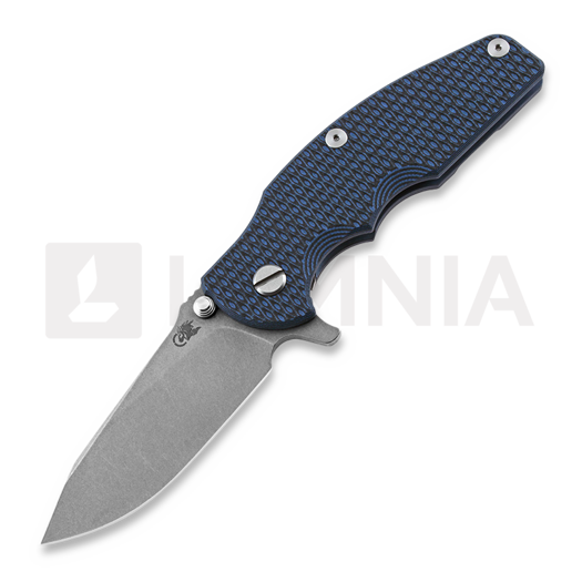 Hinderer Jurassic Slicer kääntöveitsi, battle blue, blue/black