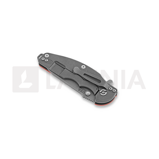 Zavírací nůž Hinderer Jurassic Spearpoint, working finish, oranžová